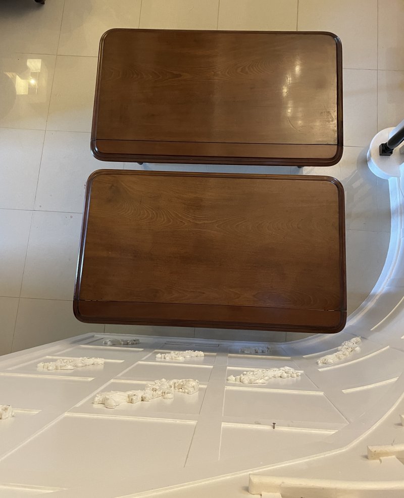 Rare Irish 12/14 Seater Metamorphic Antique Victorian Superb Quality Figured Mahogany Dining Table - Image 10